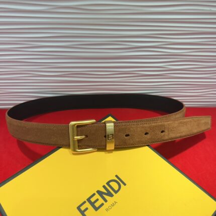 Fendi Замшевый ремень
